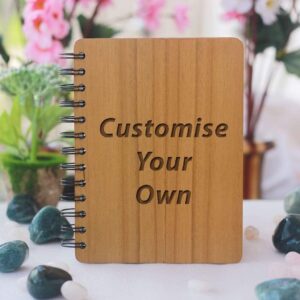 Wooden Diary with Pen